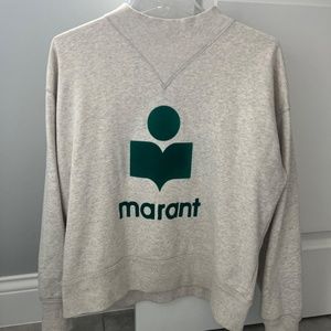 Like New Marant Moby Logo Sweatshirt, Size 40